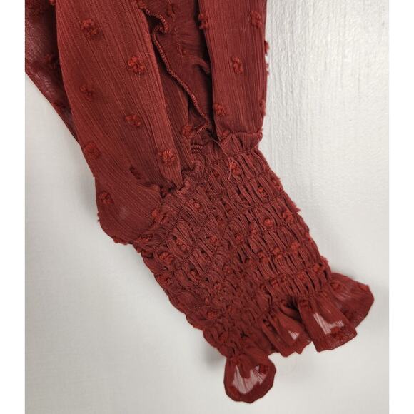 🌼Sam Edelman Womens Size XS Sweater Top Sheer Sleeves (size tag missing) 🌼 - Picture 7 of 14